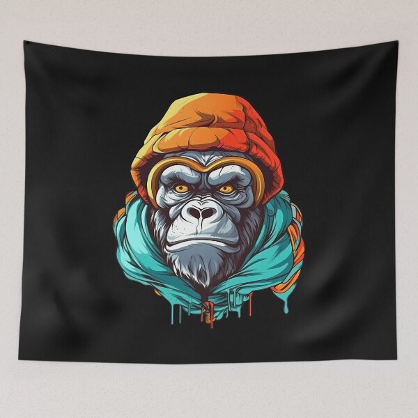 Item preview, Monkey Head designed and sold by hamishby.