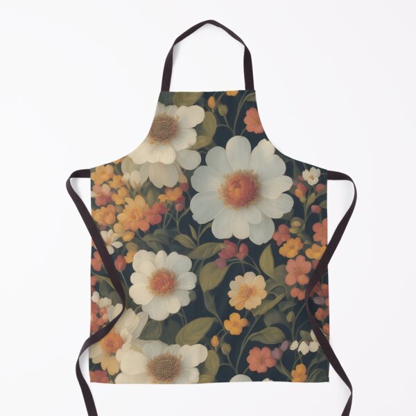 Item preview, AI Generated 70s Watercolor Tropical Flower and Leaf pattern  designed and sold by AiArtMerch.