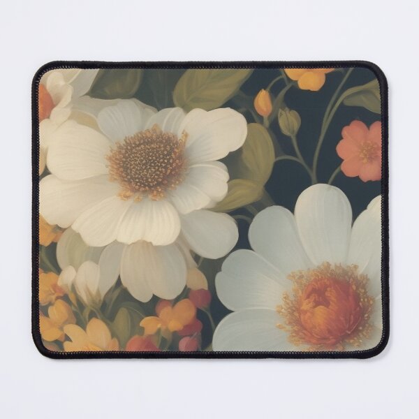 Item preview, AI Generated 70s Watercolor Tropical Flower and Leaf pattern  designed and sold by AiArtMerch.