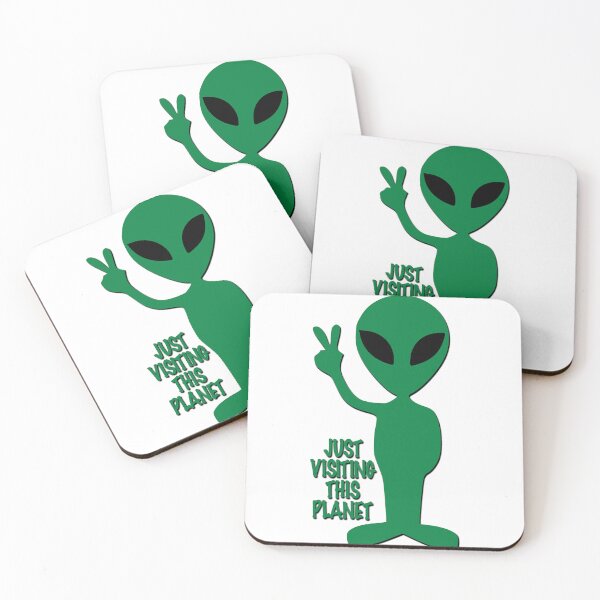 Item preview, Just visiting this planet - Alien designed and sold by likbatonboot.