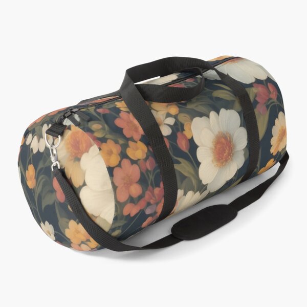 Item preview, AI Generated 70s Watercolor Tropical Flower and Leaf pattern designed and sold by AiArtMerch.