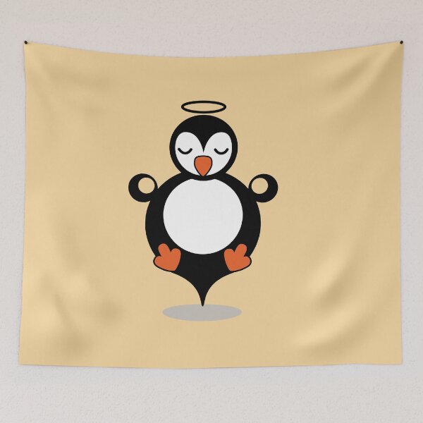 Item preview, Zenguin white designed and sold by MayoVinylStore.