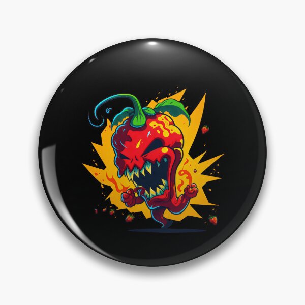Item preview, Carolina Reaper Pepper Funny Hot Chili Head Food Spicy Lover designed and sold by farhanhafeez.