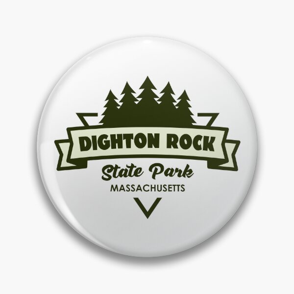 Item preview, Dighton Rock State Park Massachusetts Trees And Ribbon designed and sold by bivenart.