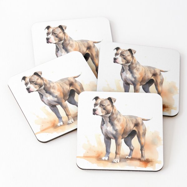Item preview, American Staffordshire Terrier-Watercolor designed and sold by Jdelgado813.