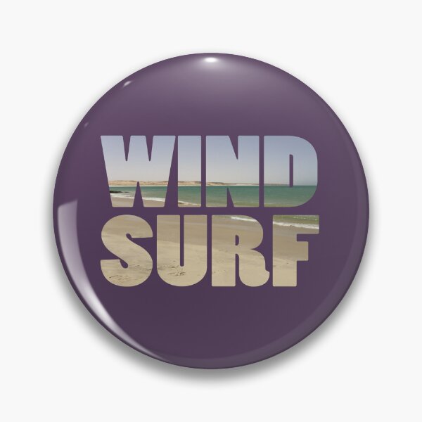 Item preview, Windsurf typography on a beach view  designed and sold by Donutlovers.