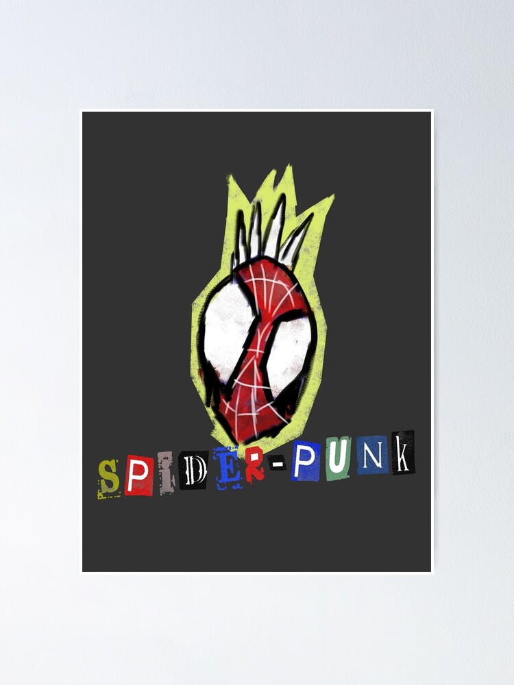 SpiderPunk  Poster for Sale by UrFavouriteShop