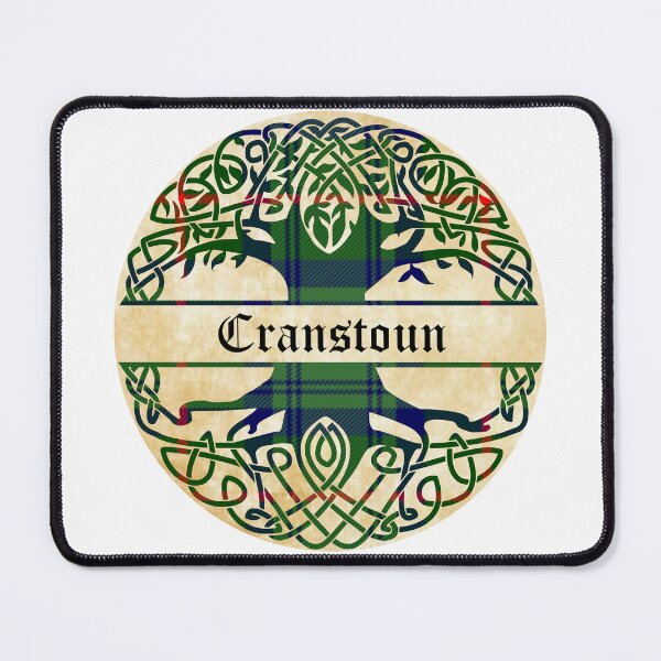 Item preview, Cranstoun Tree of Life Clan Scottish Surname tartan designed and sold by BagTown Clans.