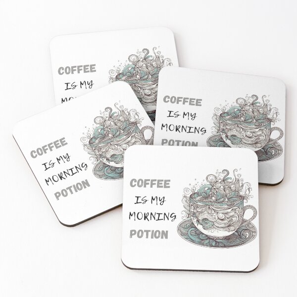 Item preview, Morning Potion - Coffee as the Enchanting Elixir of Mornings designed and sold by Adam Arts.