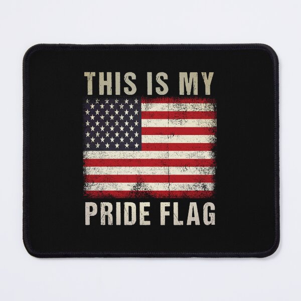 Item preview, This Is My Pride Flag US 4th of July Patriotic designed and sold by Blue-Cat-Eye.