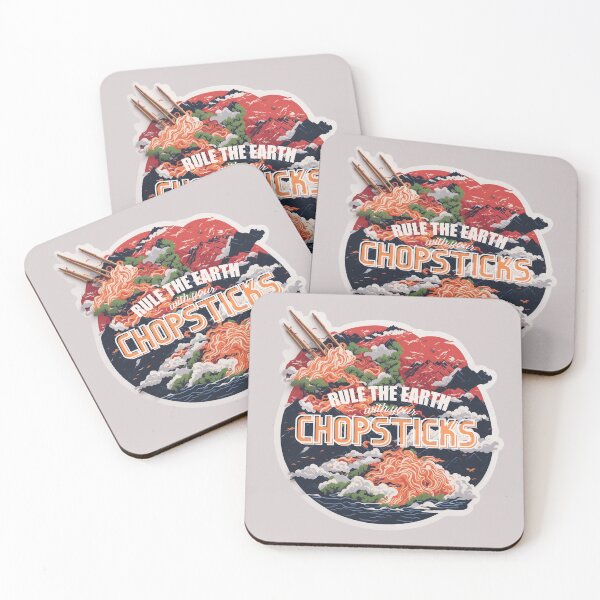 Item preview, Rule the Earth with your chopsticks designed and sold by meryya.