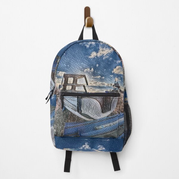 Item preview, Sunlight Boat In Shades Of Blue designed and sold by Fearless-Fox.