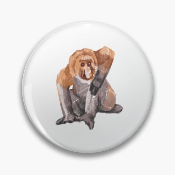 Item preview, Proboscis Monkey designed and sold by ToZoodle.
