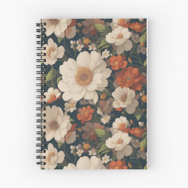 Item preview, Generated 70s Watercolor Tropical Flower and Leaf pattern  designed and sold by AiArtMerch.