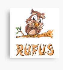 Rufus Owl Canvas Print