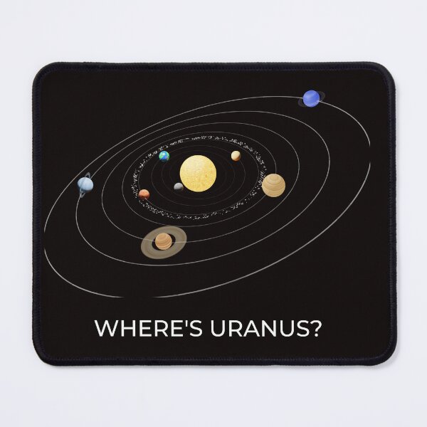Item preview, WHERE'S URANUS? designed and sold by misslizzyspin.