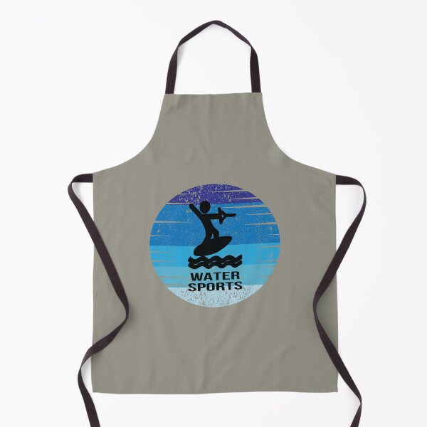 Item preview, Kite surfing on a retro beach designed and sold by Donutlovers.