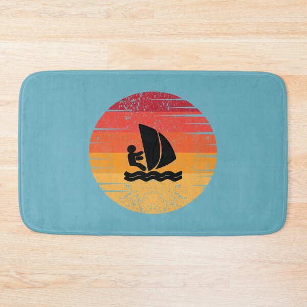 Item preview, Windsurf on a retro sunset  designed and sold by Donutlovers.