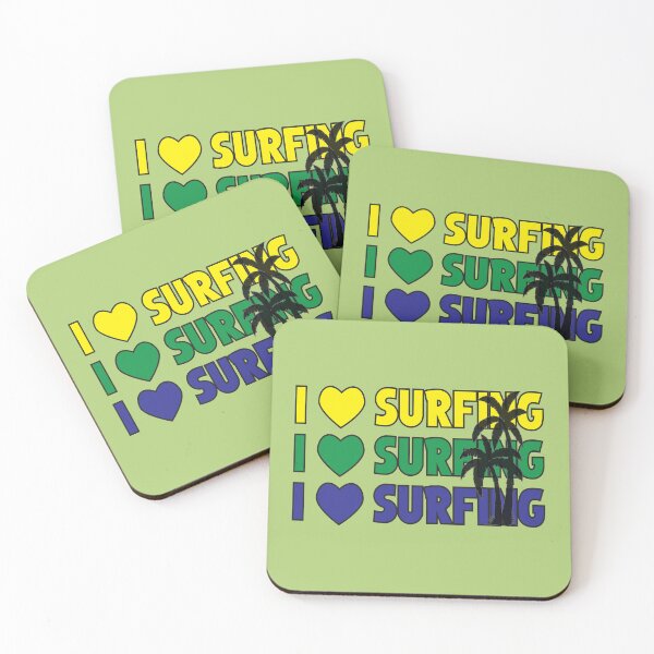 Item preview, I love surfing on the best beaches  designed and sold by Donutlovers.