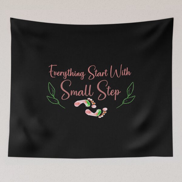 Item preview, Everything Start With Small Step designed and sold by Dominika Bednarska.