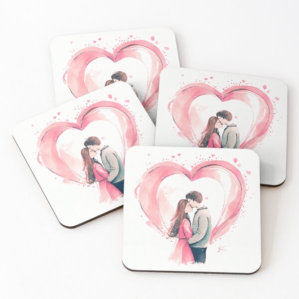 Item preview, Wedding, kissing, proposal, anniversary, male and female couple, valentines day, heart, sweet, embrace designed and sold by Gugurat.