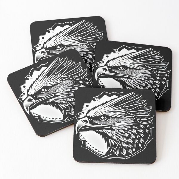 Item preview, Clipart Black and white white eagle designed and sold by Artcolage87.