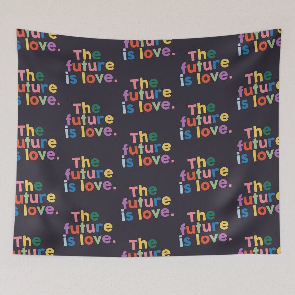 Item preview, The future is love. LGBT designed and sold by Mmarianacm.