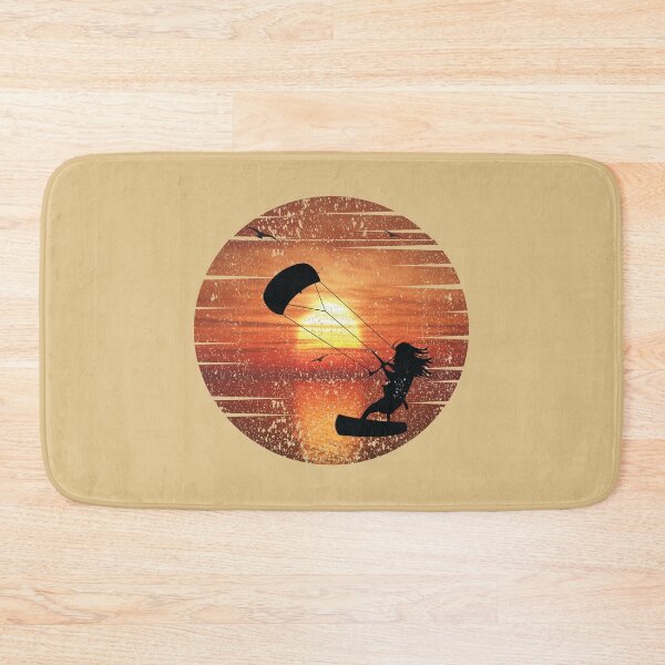 Item preview, Windsurfer surfing on a surfboard at sunset  designed and sold by Donutlovers.