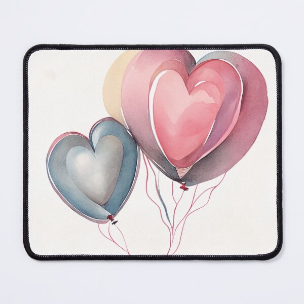 Artikelvorschau, Wedding, Heart Balloons, Love, Valentine's Season, Marriage Proposal entworfen und verkauft von Gugurat.