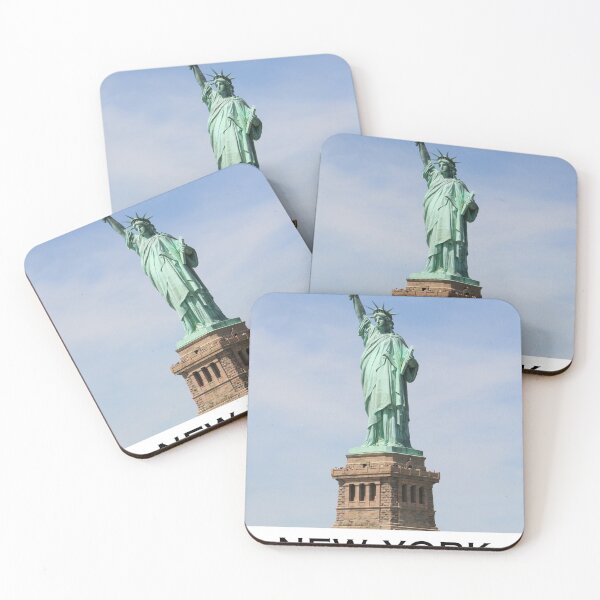 Item preview, Copy of New York, NYC statue of liberty poster, travel wall art USA designed and sold by PanenkaPrints.