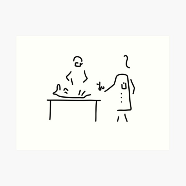 veterinarian veterinary medicine surgeon Art Print