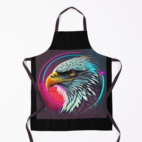 Item preview, Clipart Eagle neon colors designed and sold by Artcolage87.
