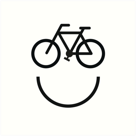 smiley fahrrad