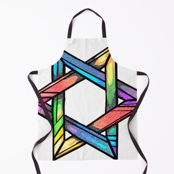 Item preview, Rainbow Star of David designed and sold by Molly Kaye.