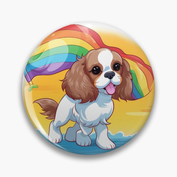 Item preview, Pride Puppies - Cavalier King Charles Spaniel designed and sold by HitsTheWaves.