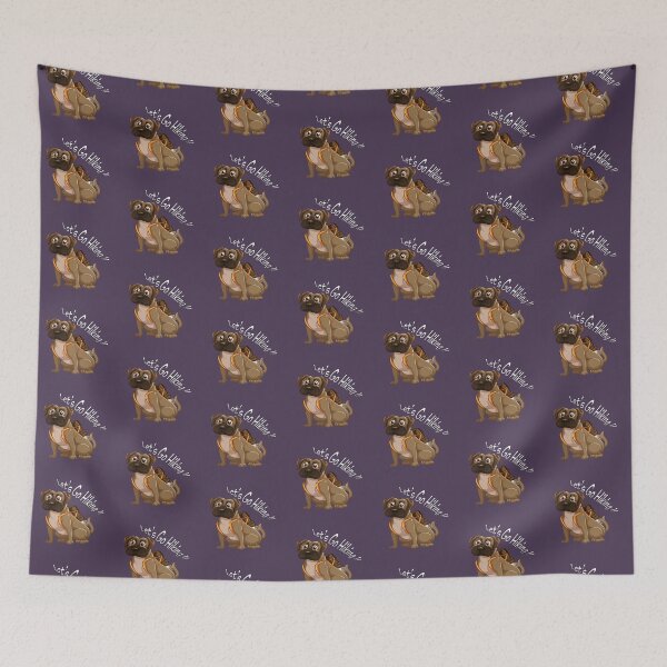 Item preview, Adventurer dog hiking in the mountains  designed and sold by Donutlovers.