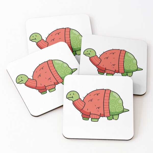 Item preview, Turtleneck - little turtle with turtleneck sweater illustration designed and sold by GingerandMilk.