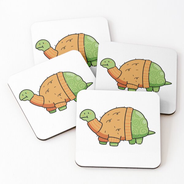 Item preview, Turtleneck - little turtle with turtleneck sweater illustration designed and sold by GingerandMilk.