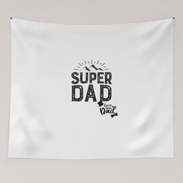 Artikelvorschau, Super Dad – Vatertag – ich liebe dich, Papa entworfen und verkauft von Lovegesture.