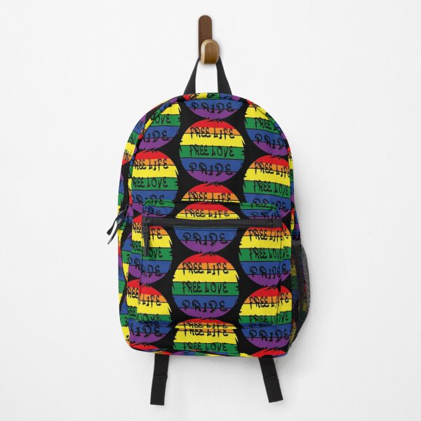 Item preview, FREE LIFE FREE LOVE PRIDE LGBT designed and sold by al21ex.