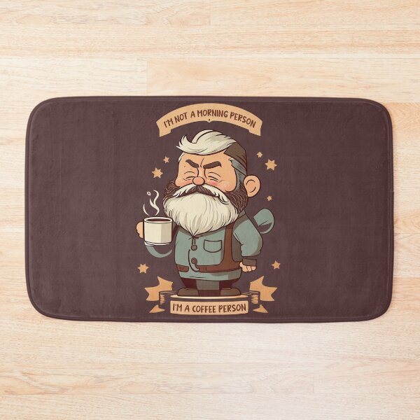 Item preview, I'm not a morning person, I'm a coffee person: Coffee + Me = Forever Caffeine designed and sold by Paolospresent.