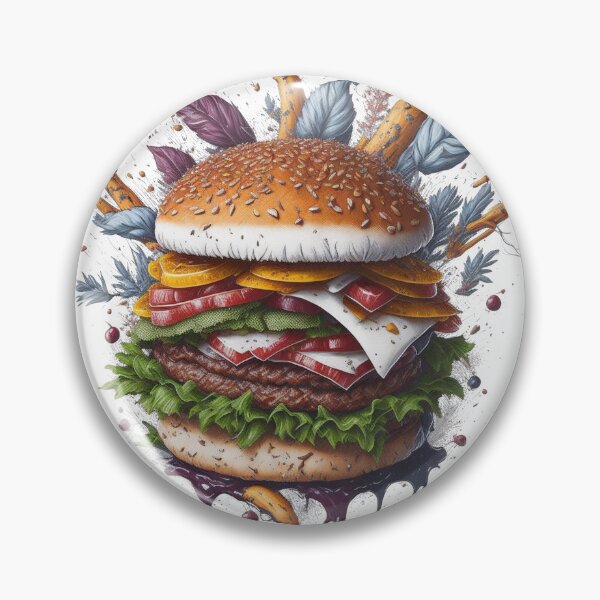 Item preview, Burger Fast Food designed and sold by HarshBrown.