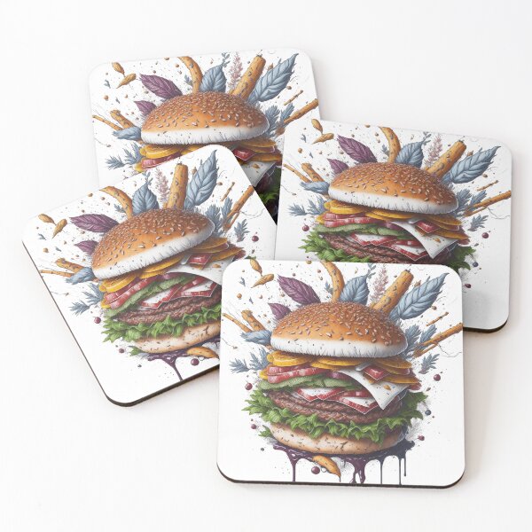 Item preview, Burger Fast Food designed and sold by HarshBrown.