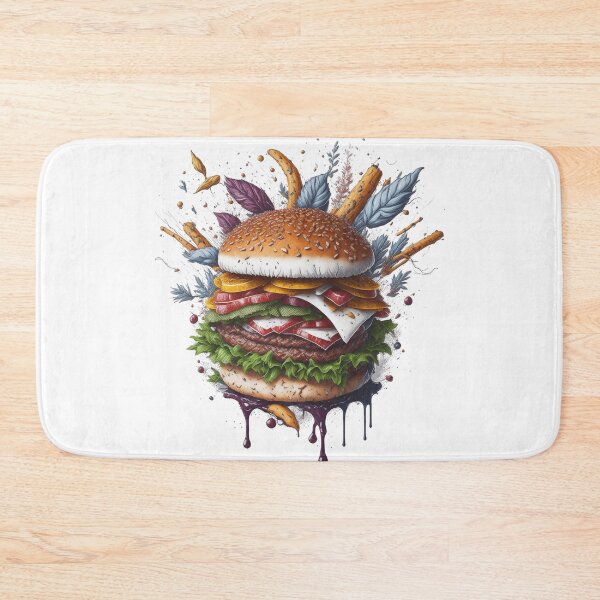 Item preview, Burger Fast Food designed and sold by HarshBrown.