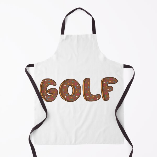 Item preview, Golf text Shaped Like Chocolate Donuts designed and sold by DonutsWords.