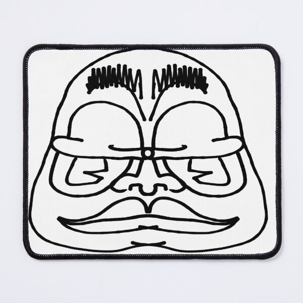 Item preview, face with droopy eyelids. designed and sold by Bostaff.