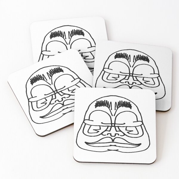 Item preview, face with droopy eyelids. designed and sold by Bostaff.