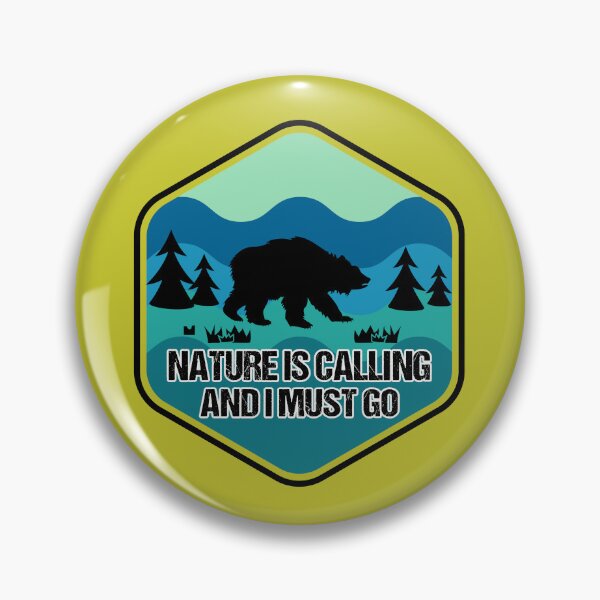 Item preview, Nature Is Calling And I Must Go designed and sold by Spreading Smile.