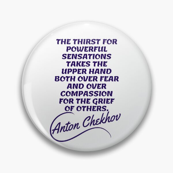 Item preview, Anton Chekhov Quotes - Powerful 2 designed and sold by Writer Quotes.