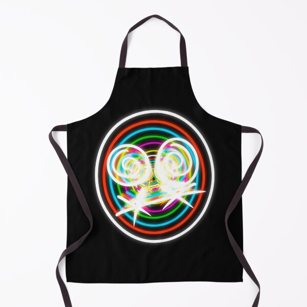 Item preview, Retro Neon Glowing Trippy Face Emoji designed and sold by Mitch616Art.